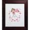 RIOLIS Girls Birth Announcement Counted Cross Stitch Kit R1123